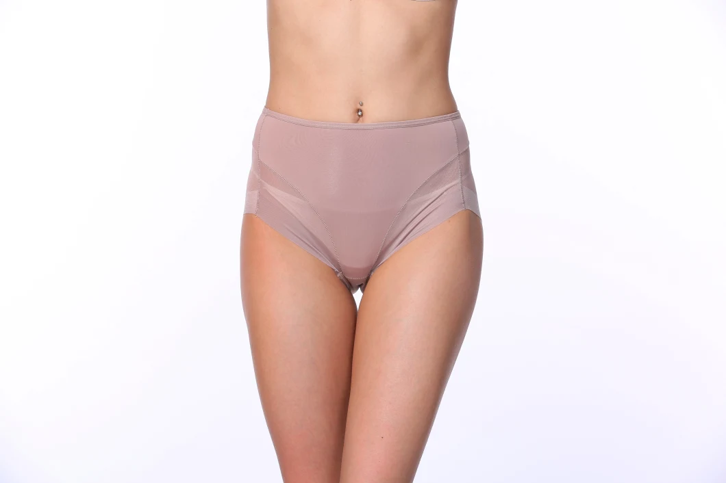 The New The Most Popular Women Cotton Elastic High Waist Briefs Comfortably