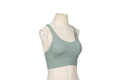 フィットネス広告アルトインパットごとのロゴ個別 Damen Yoga Wear BH Top Activewear Private Label Sports-BH Gym Yoga-BHs